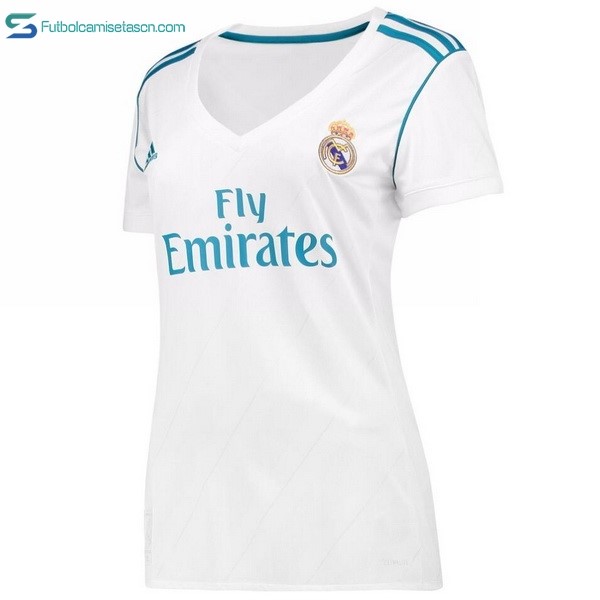 Camiseta Real Madrid Mujer 1ª 2017/18